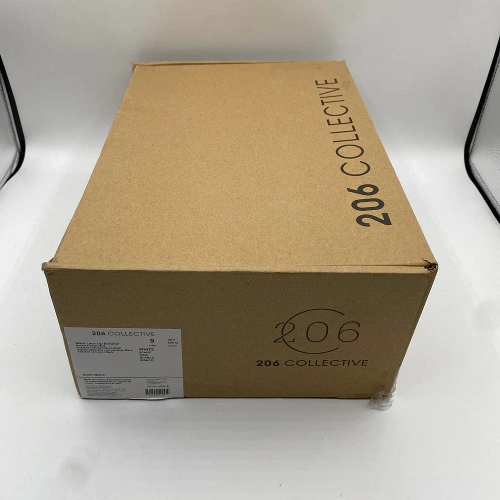 206 Collective Men's Mark White Sneaker - Picture 6 of 7